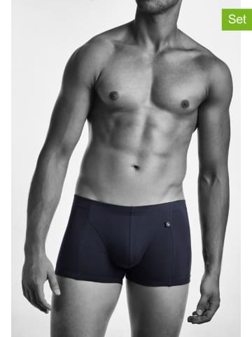 Claesens 2-delige set: boxershorts donkerblauw