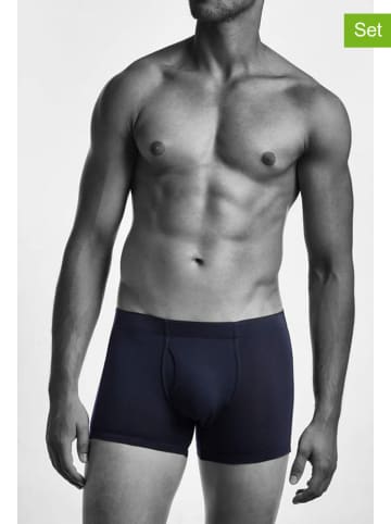 Claesens 2-delige set: boxershorts donkerblauw