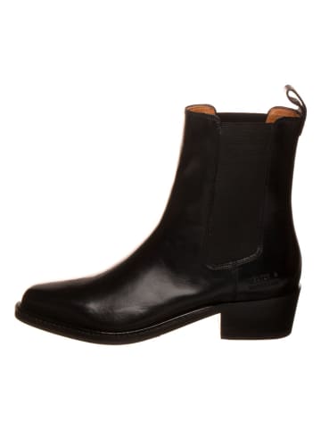 MELVIN & HAMILTON Leren chelseaboots zwart