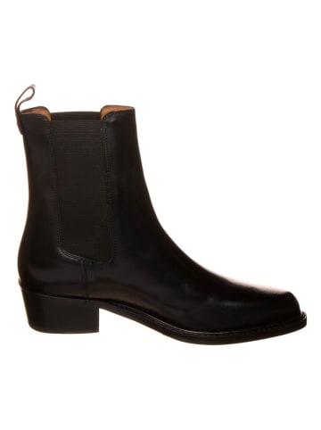 MELVIN & HAMILTON Leder-Chelsea-Boots in Schwarz