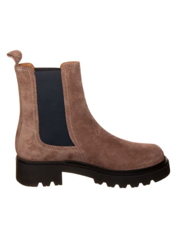 MELVIN & HAMILTON Leren chelseaboots lichtbruin