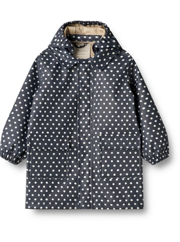 Wheat Regenjacke "Finley" in Schwarz/ Creme