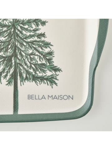 BELLA MAISON Serviertablett in Creme/ Grün - B(31) x (L)42 cm
