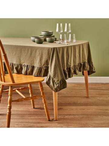 BELLA MAISON Tafellaken "Elegance" kaki