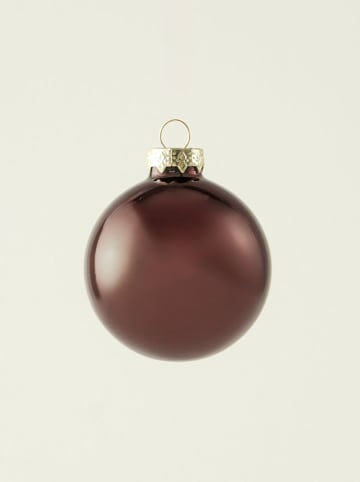 BELLA MAISON 12tlg. Weihnachtskugel-Set in Beige/ Braun