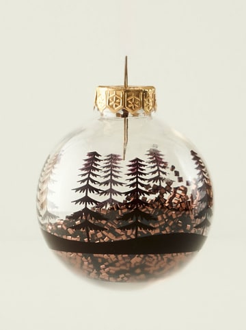 BELLA MAISON 3er-Set: Weihnachtskugeln in Braun - Ø 8 cm