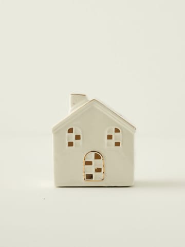 BELLA MAISON Dekoobjekt mit LED-Beleuchtung in Creme - (B)11 x (H)12 x (T)10 cm