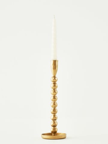 BELLA MAISON Kaarshouder "Sofya" goudkleurig - (H)28 x Ø 9 cm