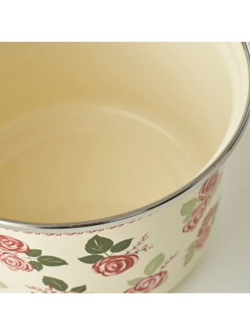 BELLA MAISON Topf "Rose" in Creme/ Altrosa - 2 L