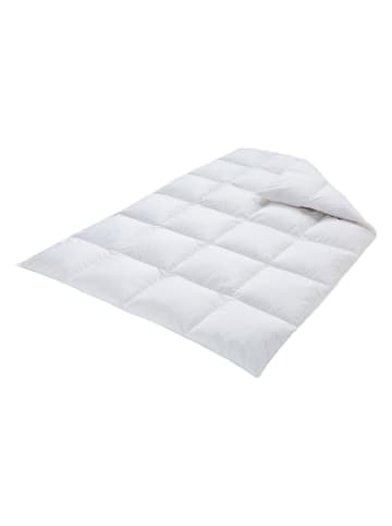 Schäfer Daunen-Ganzjahresdecke "Premium de luxe" in Weiß