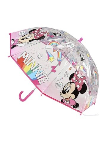 Disney Minnie Mouse Kinderschirm "Minnie" in Transparent/ Bunt - Ø 71 cm