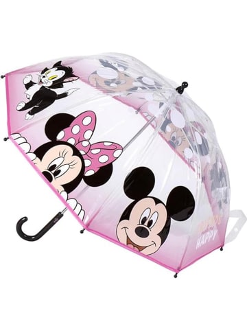 Disney Minnie Mouse Kinderschirm "Minnie Mouse" in Transparent/ Bunt - Ø 71 cm