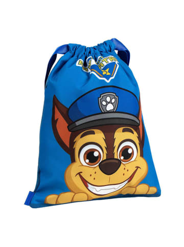 Disney Paw Patrol Worek sportowy "Paw Patrol" w kolorze niebieskim - 27 x 33 cm