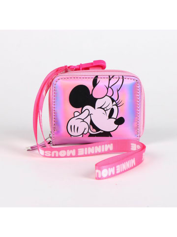 Disney Minnie Mouse Portfel "Minnie" w kolorze jasnoróżowym