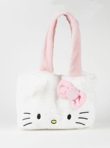 Hello Kitty Shopper "Hello Kitty" in Weiß/ Rosa