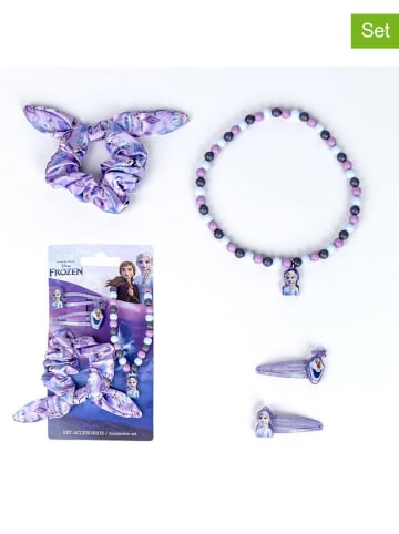 Disney Frozen 4-delige sieradenset "Frozen" paars