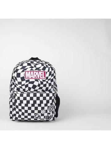 Marvel Rucksack "Marvel" in Schwarz/ Weiß