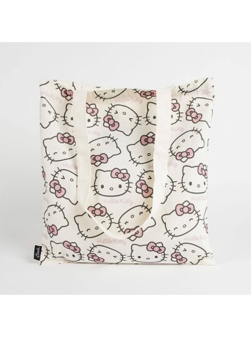 Hello Kitty Shopper bag "Hello Kitty" w kolorze kremowym