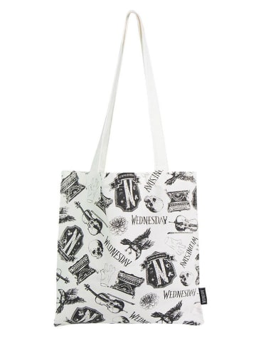 Wednesday Shopper "Wednesday" wit/zwart