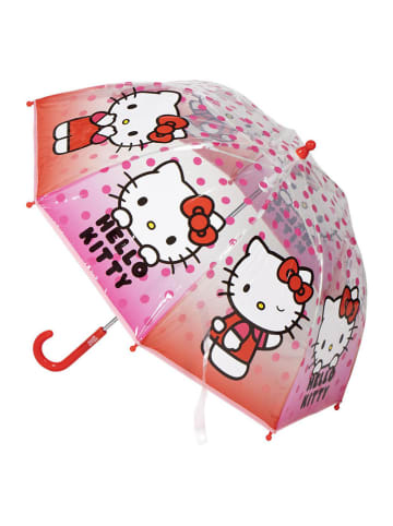 Hello Kitty Kinderschirm "Hello Kitty" in Transparent/ Bunt - Ø 71 cm