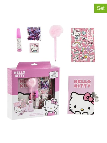 Hello Kitty Schreibwaren-Set "Hello Kitty" in Rosa