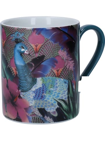 Mikasa Tasse "Peacock" in Blau/ Lila - 350 ml