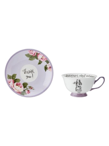 Mikasa Theekop "Alice in Wonderland" paars - 220 ml
