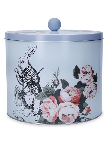 Mikasa Voorraadblik "Alice in Wonderland" lichtblauw - (H)18 x Ø 15 cm