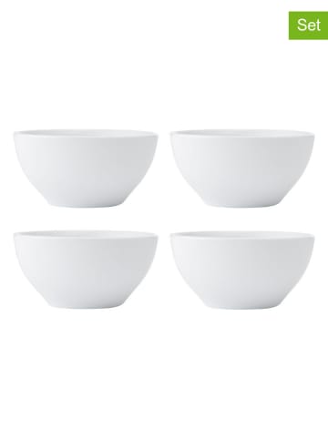 Mikasa 4er-Set: Schalen ''Chalk'' in Weiß - 200 ml