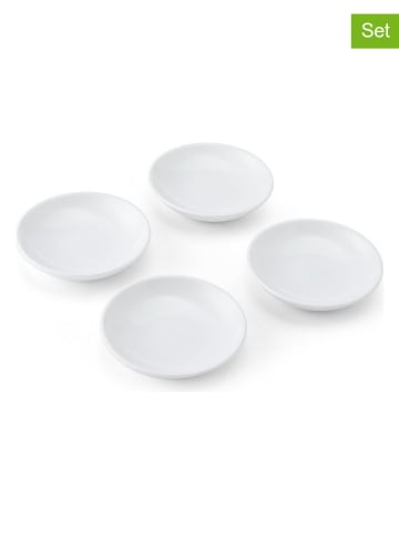 Mikasa 4er-Set: Dipschalen ''Chalk'' in Weiß - Ø 9 cm
