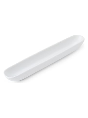 Mikasa Olijfschaal "Chalk" wit - (L)31 x (B)5 cm
