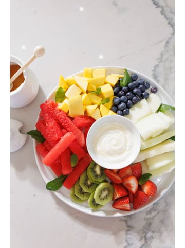 Mikasa Pizzabord "Chalk" wit - Ø 32 cm