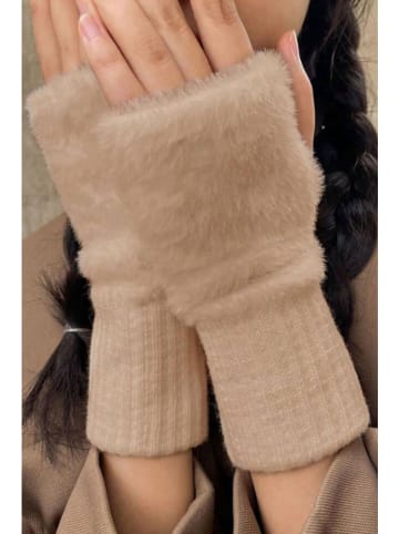 Lucky Bees Armstulpen beige