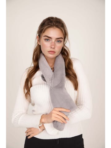 Lucky Bees Schal in Grau - (L)106 x (B)15 cm