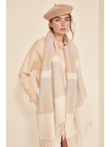 Lucky Bees Schal in Beige - (L)180 x (B)50 cm