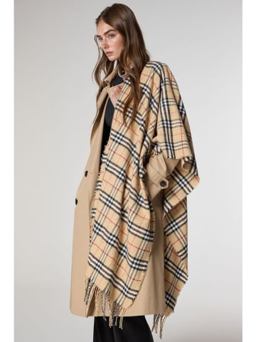 Lucky Bees Schal in Beige - (L)180 x (B)50 cm