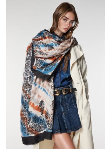 Lucky Bees Szal ze wzorem - 180 x 90 cm