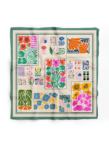 Lucky Bees Tuch in Bunt - (L)55 x (B)55 cm