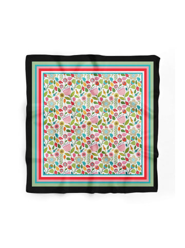 Lucky Bees Tuch in Bunt - (L)55 x (B)55 cm