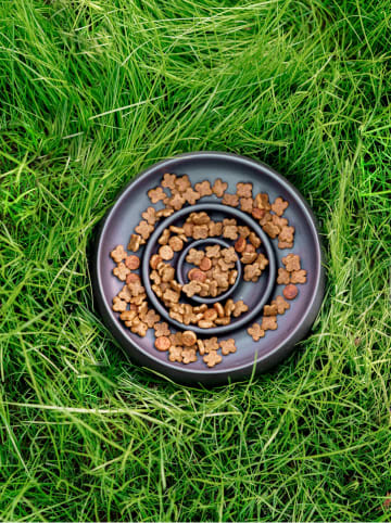 Paws&Whiskers Fressnapf in Schwarz - (H)6 x Ø 16 cm