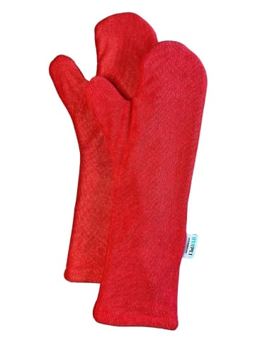 Paws&Whiskers Trocknungshandschuhe in Rot - (L)38 x (B)17 cm