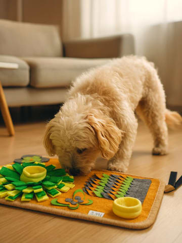 Paws&Whiskers Hondensnuffeltapijt grijs/groen - (L)33,5 x (B)47 cm