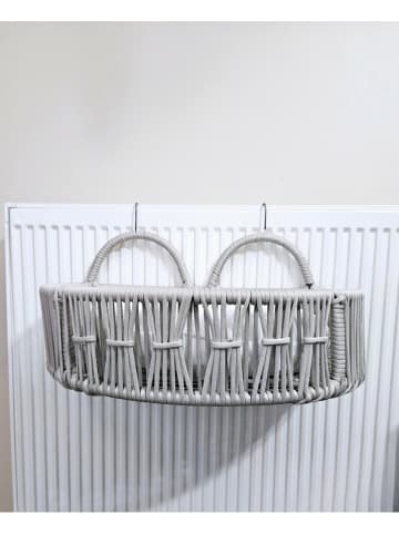 Paws&Whiskers Katzenbett ''Peti'' in Grau/ Weiß - (B)51 x (H)27 x (T)33 cm