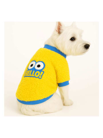 Paws&Whiskers Hundehoodie in Gelb