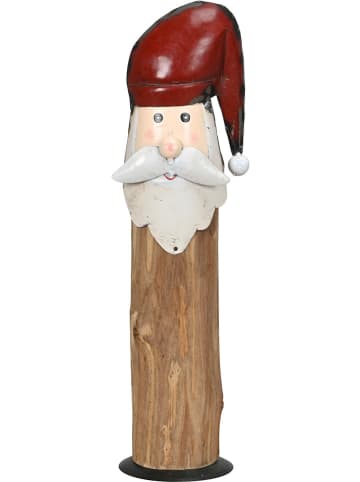 POSIWIO Figurka dekoracyjna w kolorze jasnobrązowo-czerwonym - 12 x 40 x 10 cm