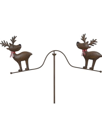 POSIWIO Dekoracja "Moose" w kolorze brązowym - 70,5 x 130 cm