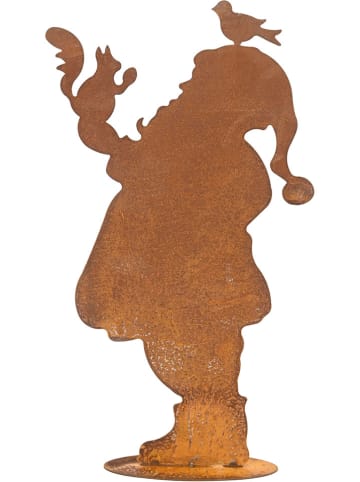 POSIWIO Deco-object "Kerstman" lichtbruin - (B)28 x (H)48 cm