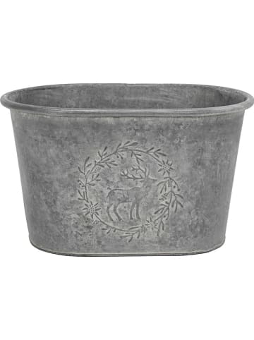 POSIWIO Decoschaal "Hert" grijs - (B)33,5 x (H)19,5 x (D)22 cm