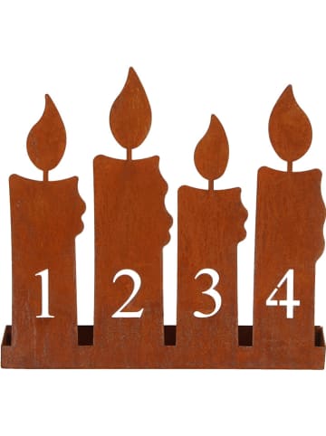 POSIWIO Kaarshouder lichtbruin - (B)30 x (H)28 x (D)8 cm