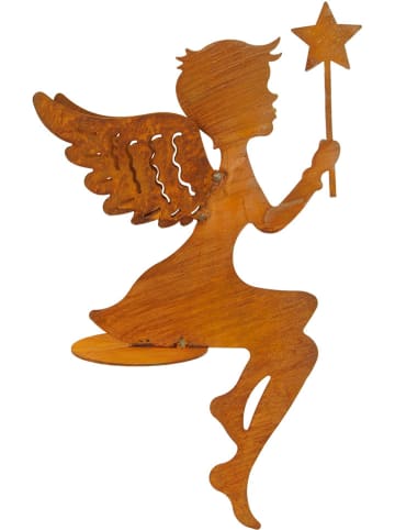 POSIWIO Kantenhocker "Engel" in Hellbraun - (B)17 x (H)31 x (T)18 cm